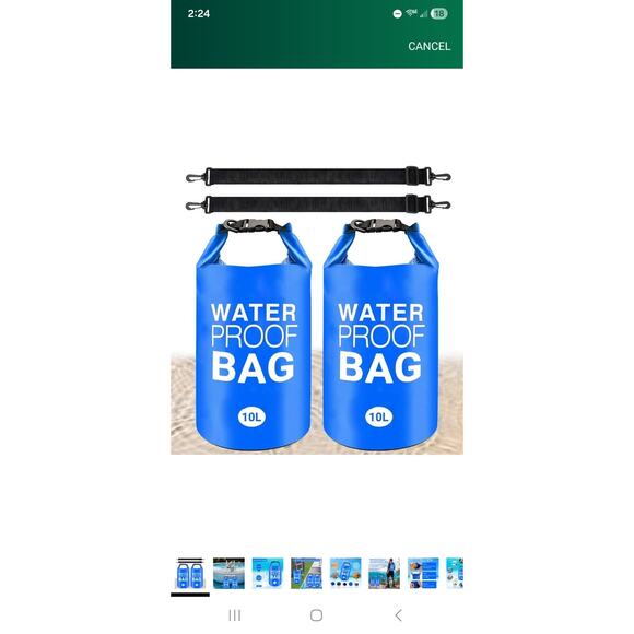 2 Pcs Universal Pool Step Weights,10L 500D PVC Waterproof Swimming Pool Ladder W - Picture 1 of 3